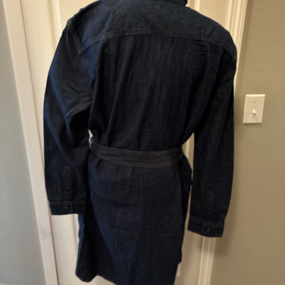 Lauren Ralph Lauren ladies belted denim shirt dress size XL - Picture 5 of 9
